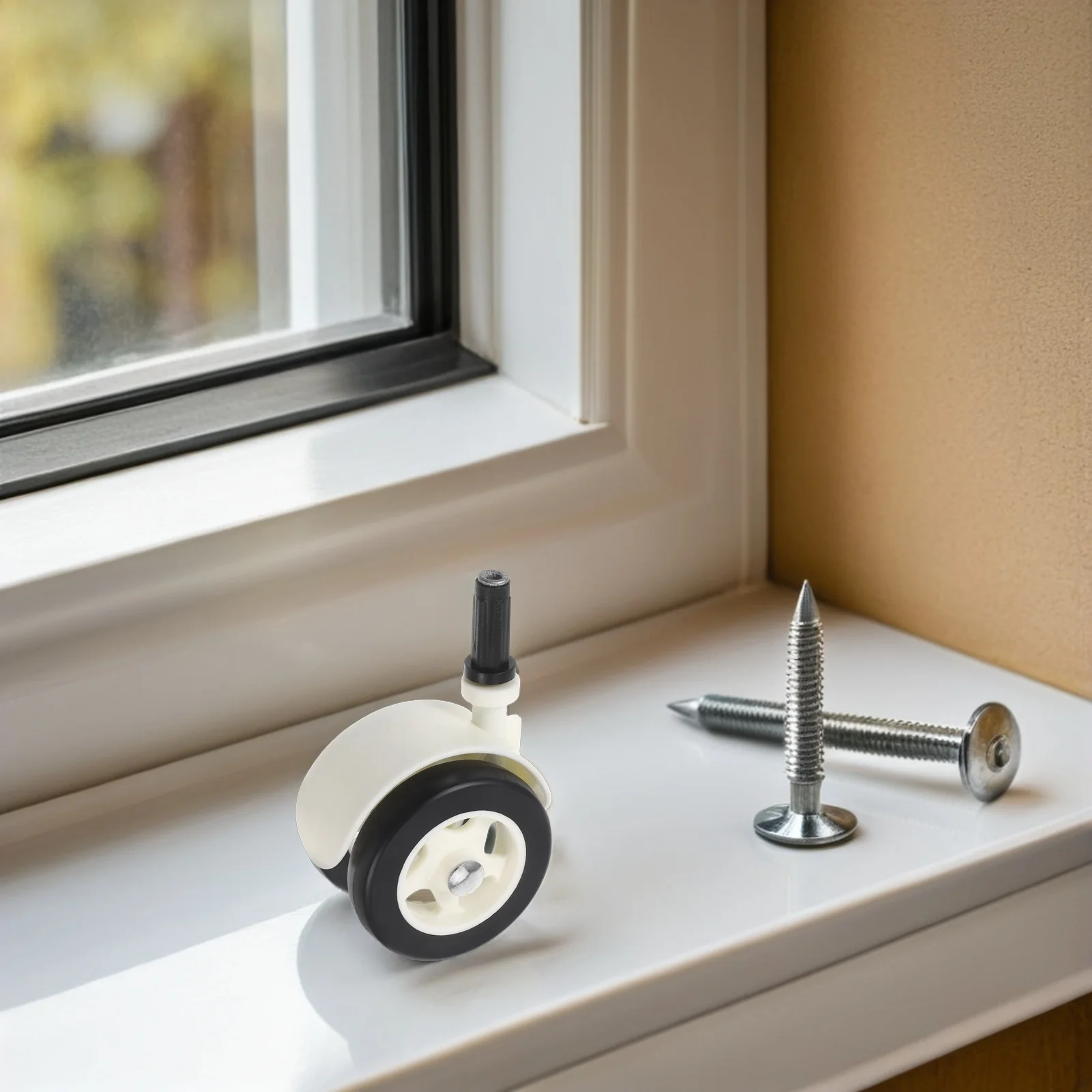 4 قطعة ملحقات عجلة عربة الأطفال إطارات عجلات عالمية صامتة أداء بلاستيكي متين مرونة 360 درجة سهلة