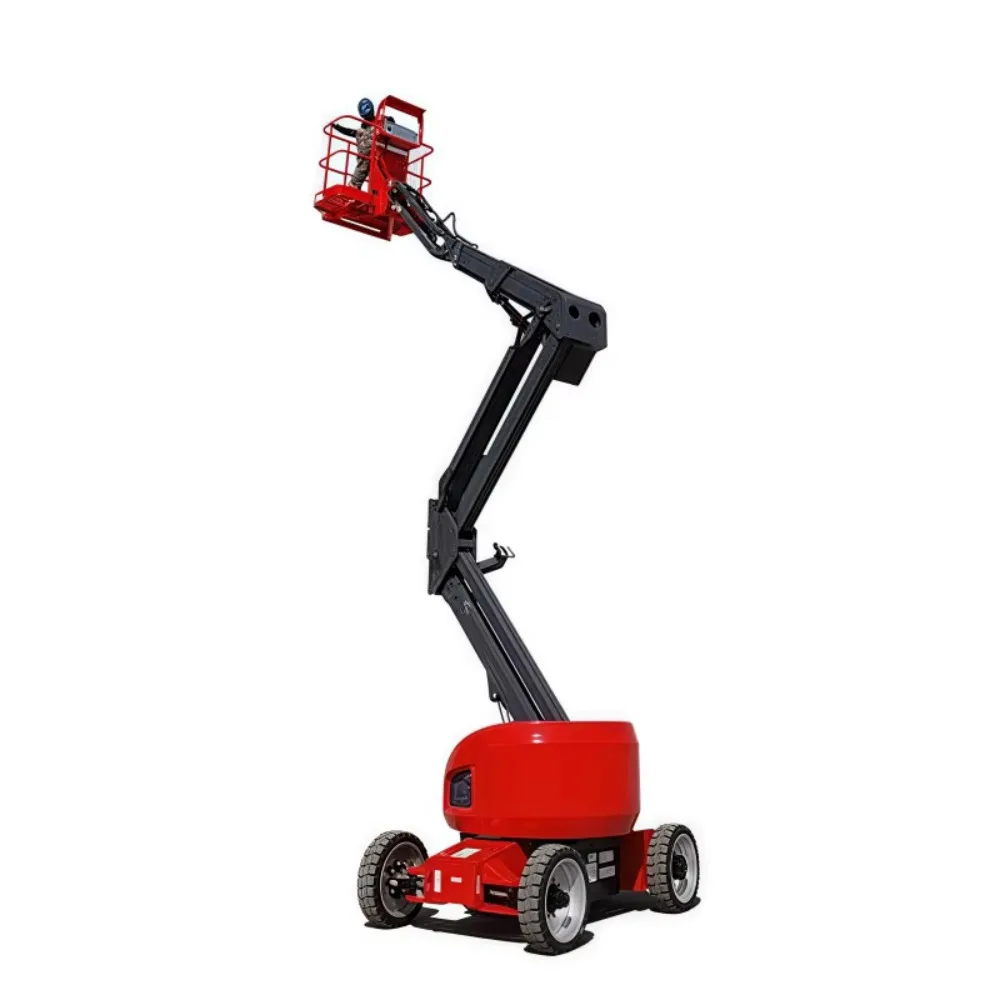 

Электрическая воздушная рабочая платформа, грузовик для работы на открытом воздухе и подъемник для технического обслуживания, самоходный шарнирный стрела