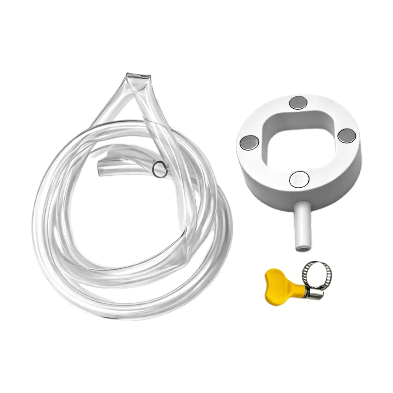 Window Ac Drain Kit Magnetic Clear Hose Adapter Ac Water Drain Hose Replacement Kit For Home Office Dorm Rv Commercial Apartment