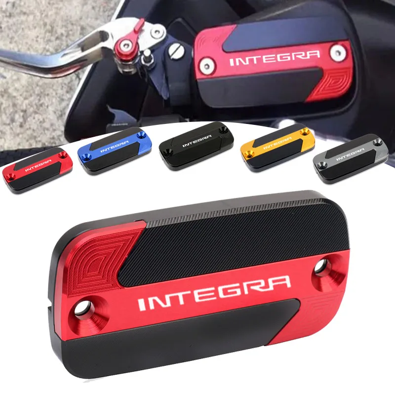 Motorcycle CNC Front Brake Fluid Reservoir Oil Cup Cap Master Cylinder Cover For Integra 700 750S 750D DCT NC750 NC750D