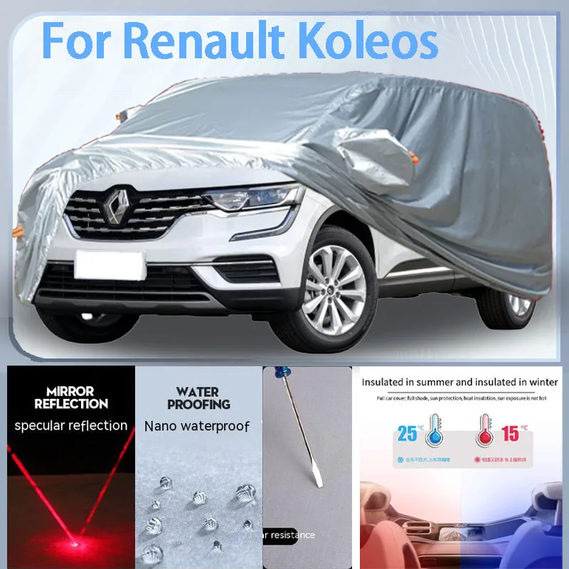 

For Renault Koleos Full Car cover with UV protection and Winter Insulation roles,Rainproof,Snowproof Ati-frost properties.