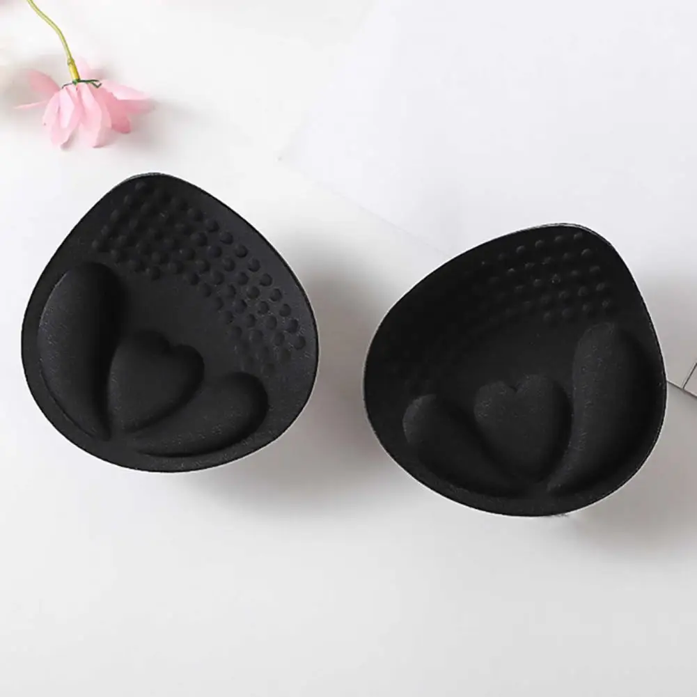 Swimsuit Breast Enhancers Expandable Breast Pad Push Up Bra Pads for Swimsuits Bikinis Thick Triangle Sponge Inserts for Women