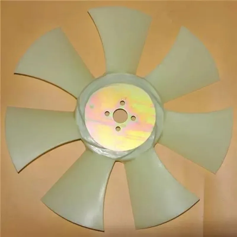 Loook Store Engine Cooling Fan Blade Fit 60/70/80-7 Excavator YANMAR 4TNV94 4TNV98 Radiator Cooling Fan