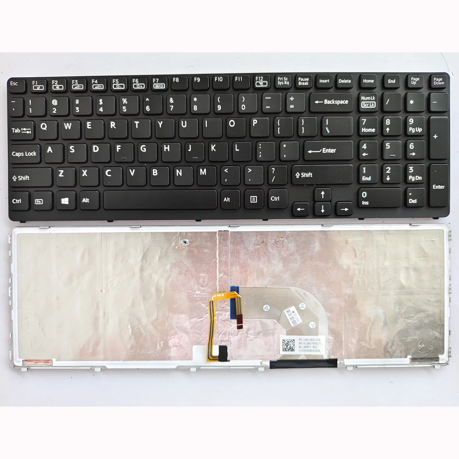 US Layout Laptop Keyboard for Sony VAIO E17 SVE17 SVE171 SVE17172 SVE1713 SVE1711Z1R SVE17129 Sve171a11m Sve171c4e