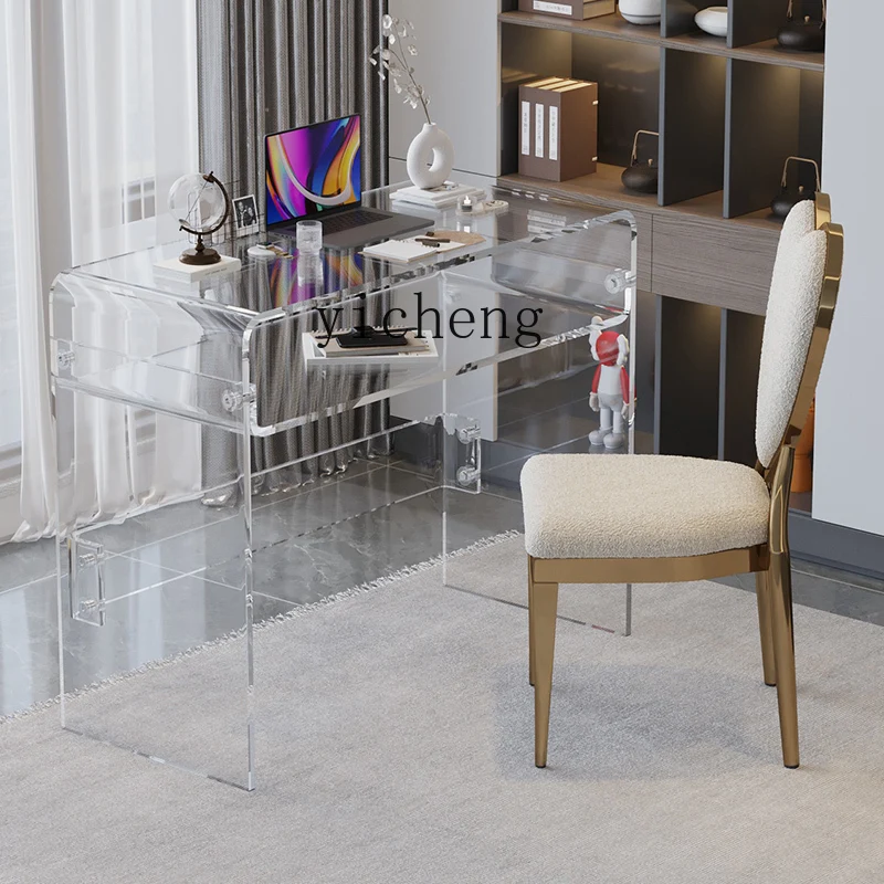 PYH Bedroom Dressing Table Modern Minimalist Office Computer Desk Nordic Small Apartment