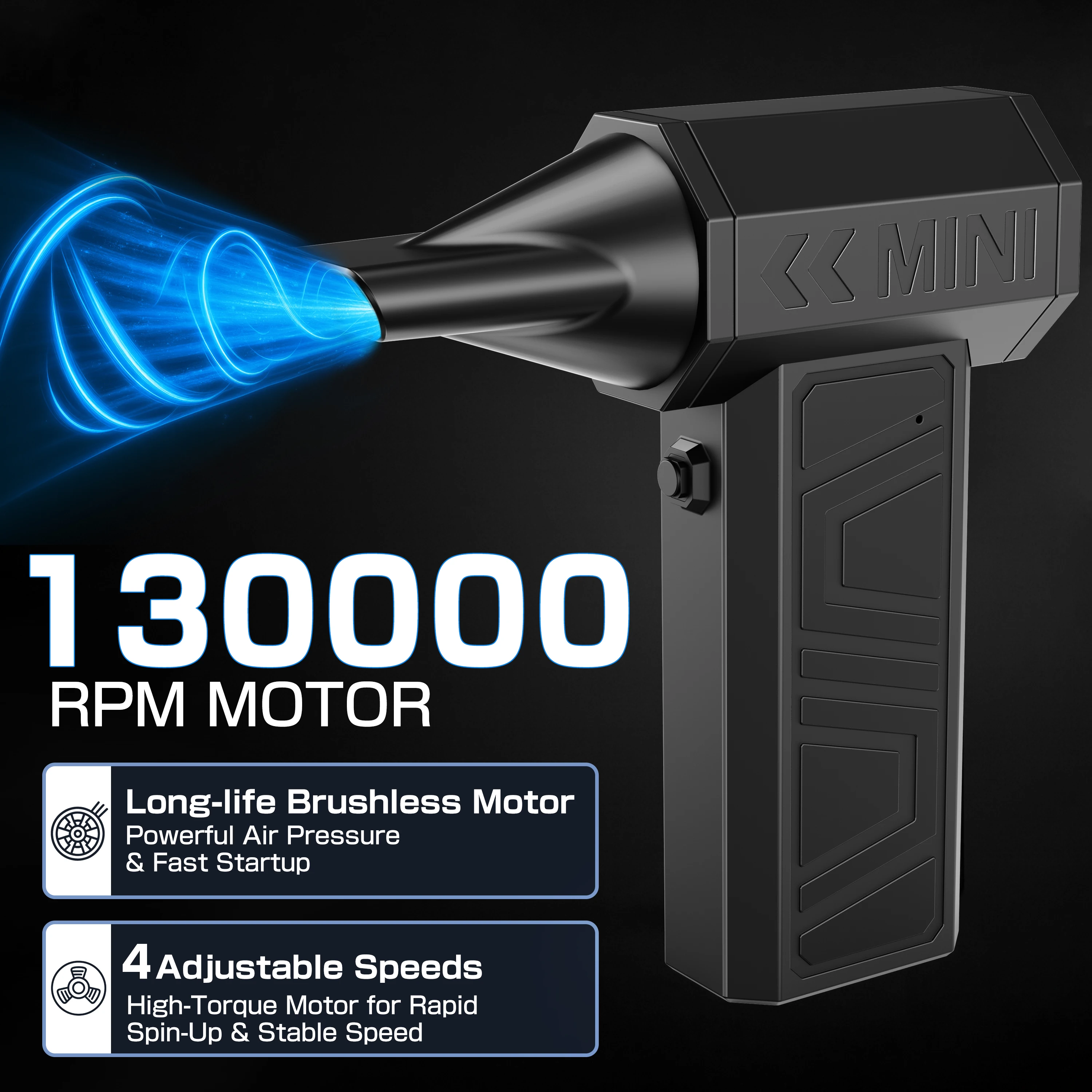 

Турбовентилятор, многофункциональный струйный вентилятор для очистки снега, автомобильные аксессуары, электрическая воздушная тряпка для автомобиля, автофургона, грузовика, прицепа