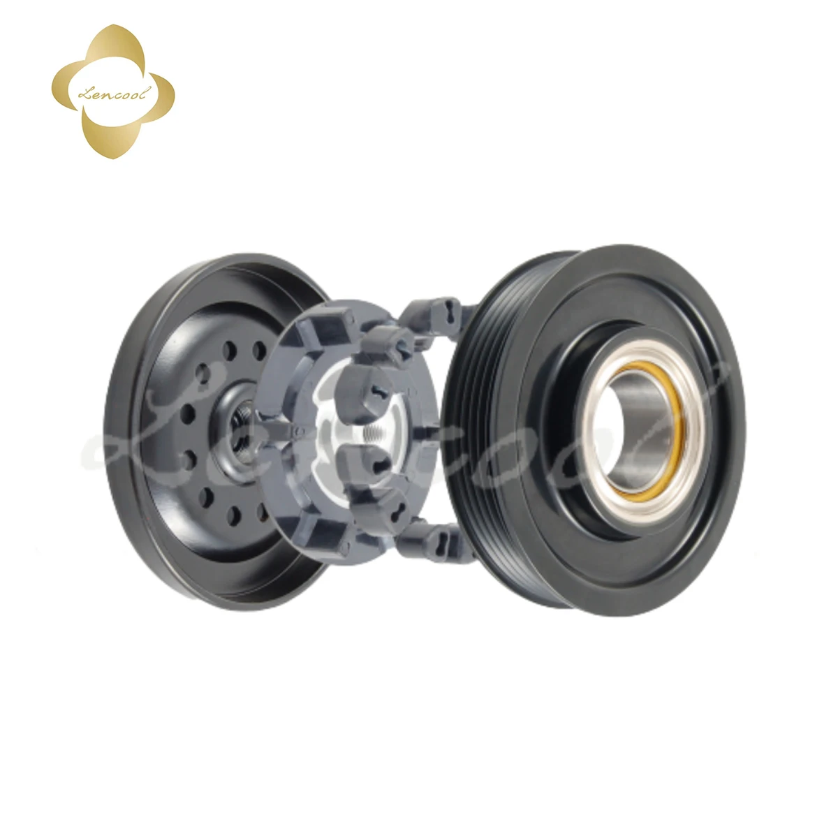 AC A/C Air Conditioning Compressor Clutch Pulley For OPEL CORSA D E 1.2 1.4 FORD PEUGEOT VAUXHALL 55701200 5E5275200 1854412