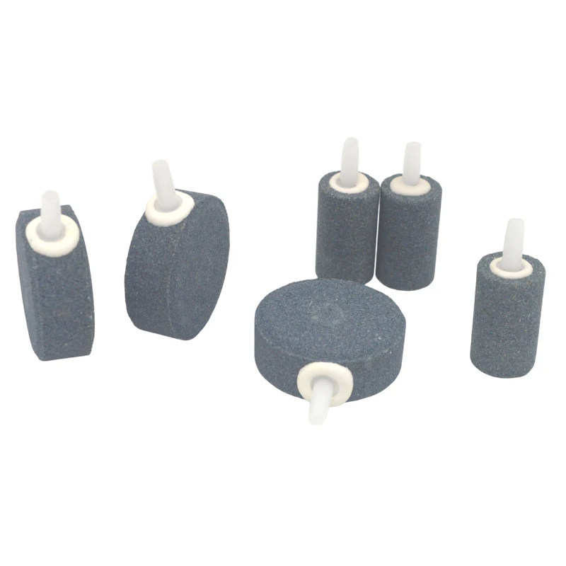 Aquarium-Luftpumpen-Zubehör Fischbecken-Blasenstein Belüfter Luftscheibe Sauerstoffstein Sauerstoffgenerator für 4mm Sauerstoffschlauch