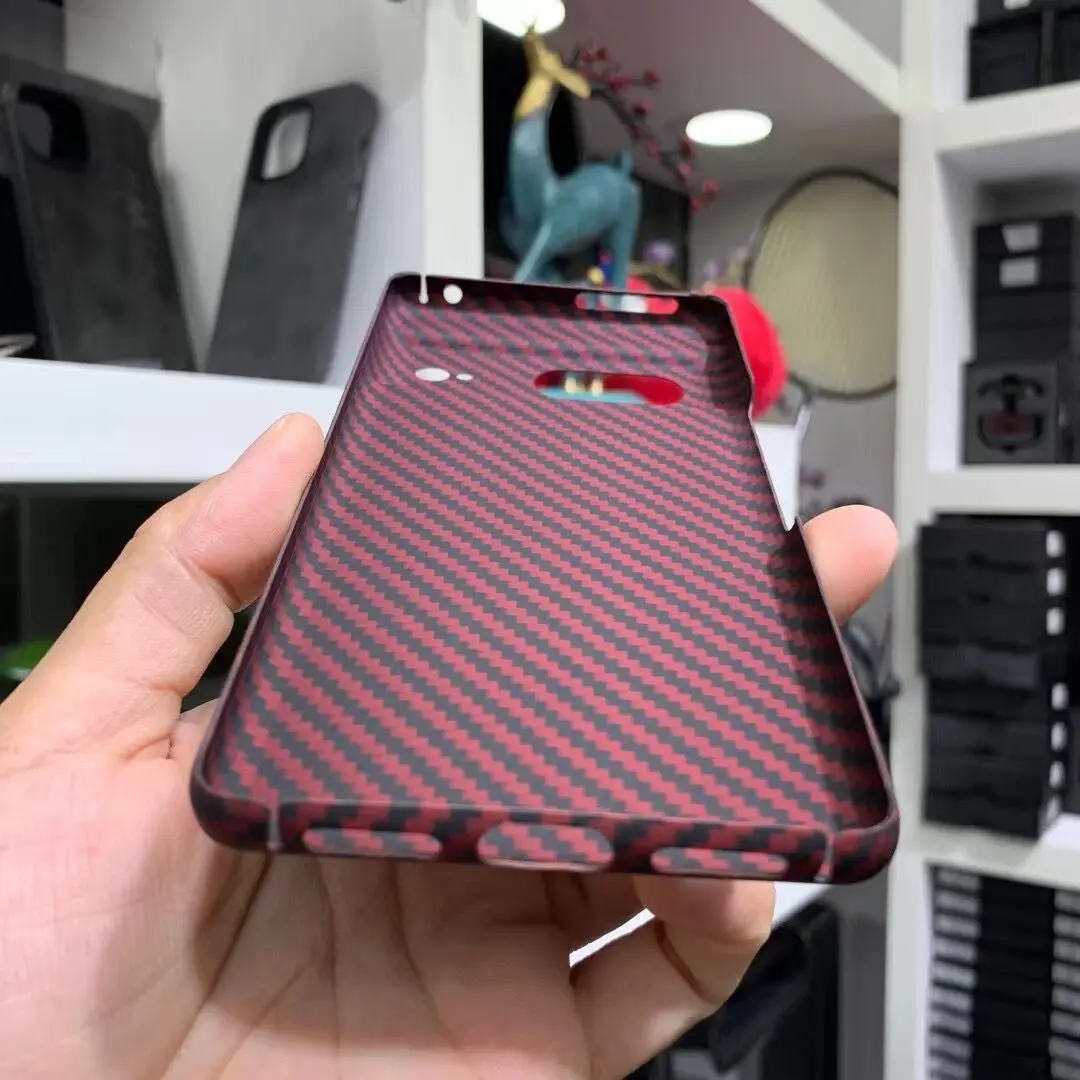 Carbon Fiber Case for Google Pixel 7 Pro Aramid Fiber Cover Phone Shell Ultra-Thin Phone Case Accessories