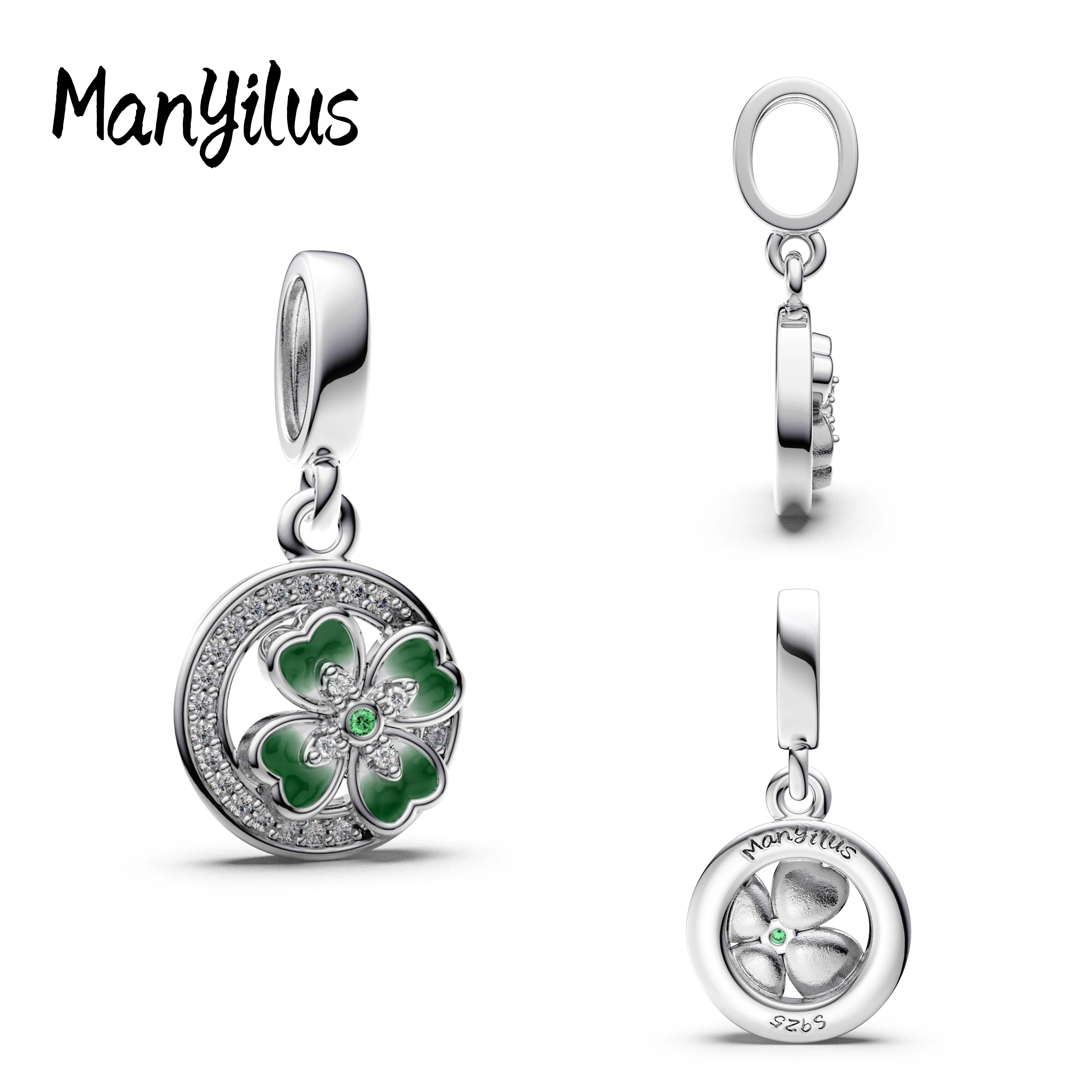 

Manyilus New 2025 Charms S925 Sterling Silver Women's Jewelry Beads For Original 925 Silver Charm Bracelet Charms For Jewelry