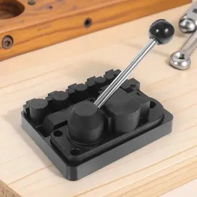 

Ring Bending Machine Multi-Size Abs Durable Jewelry Making Tools Ring Bender Maker Kit For Spoon Coin Rings Adult Jewelry