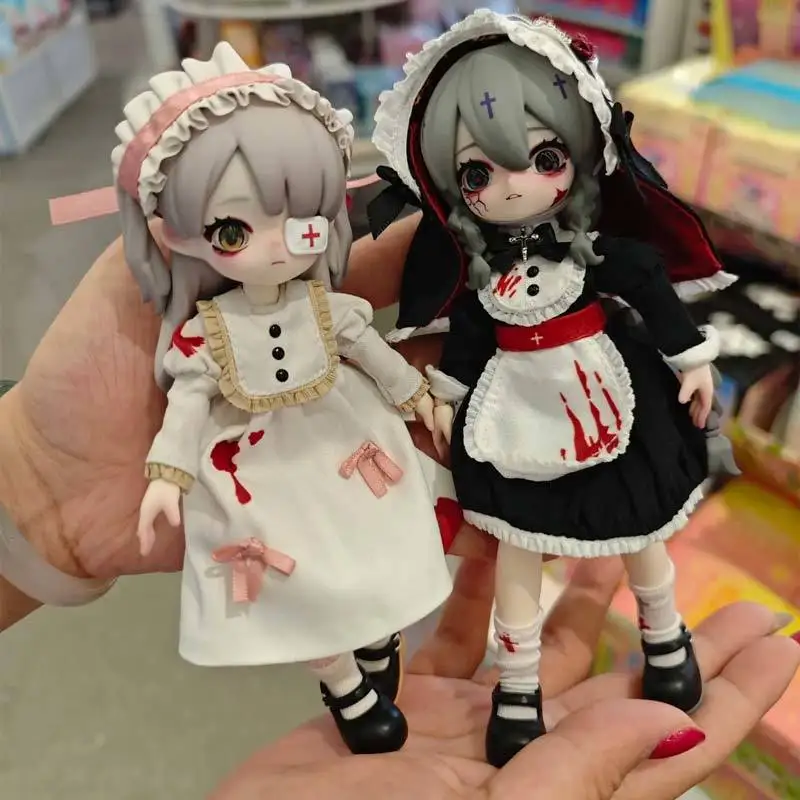 Nyssa'S Bizarre Nightmare Series Bjd Blind Box Figurine carine Regalo alla moda per ragazze Action Figures Giocattoli da collezione