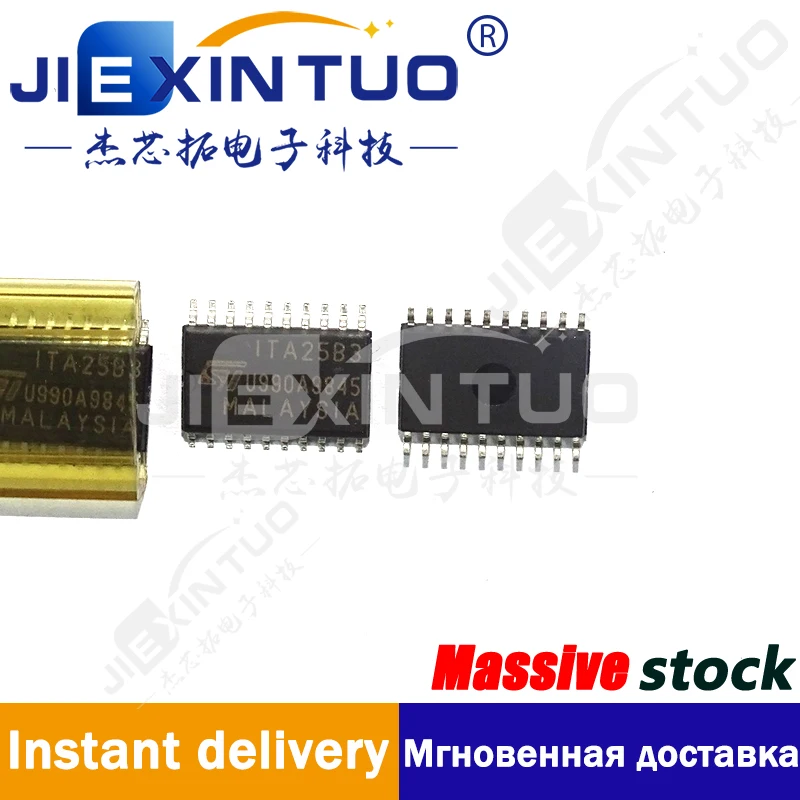 

ITA25B3 TVS DIODE 24VWM 36VC 20SOIC 36V Clamp 25A (8/20µs) Ipp Tvs Diode Surface Mount 20-SO