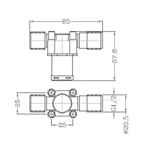 Solenoid valf Elektrik, Normalde Kapalı, plastikten yapılmış, AC 220V, DC 12V/ 24V, 1/2 5 sıcak satış yüksek kalite vana basınç regülatörü-no. 2