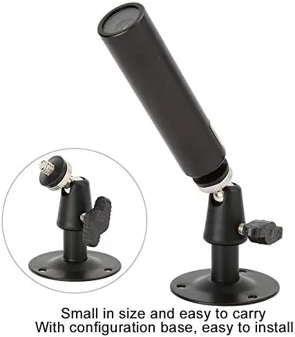 CCTV 1/3 CCD 1000TVL HD 3.6mm Mini Bullet Security Camera Indoor Surveillance Camera with Bracket