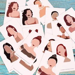 100pcs Stud Earring Packaging Display Cards Fashion Print Women Ear Jewelry Label Tags Bussiness Order Shipping Packing Supplier