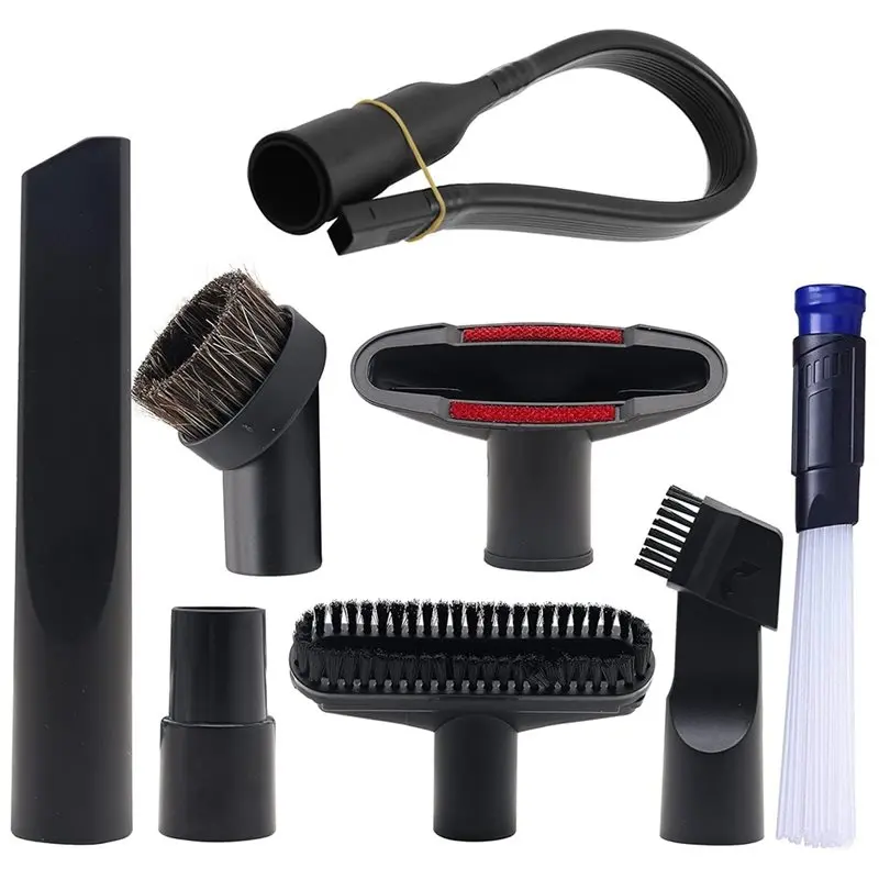 [HOT!A24R】 Household Vacuum Cleaner Attachments-2 1/2 Inch To 1 1/4 Inch Hose Adapter, Flexible Crevice Tool Included Accessory