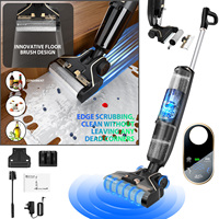 DayPlus Cordless Wet and Dry Vacuum Cleaner and Mop for Hard Floors, 3 in 1 Brushless Vacuum Cleaner With Self-Cleaning Function