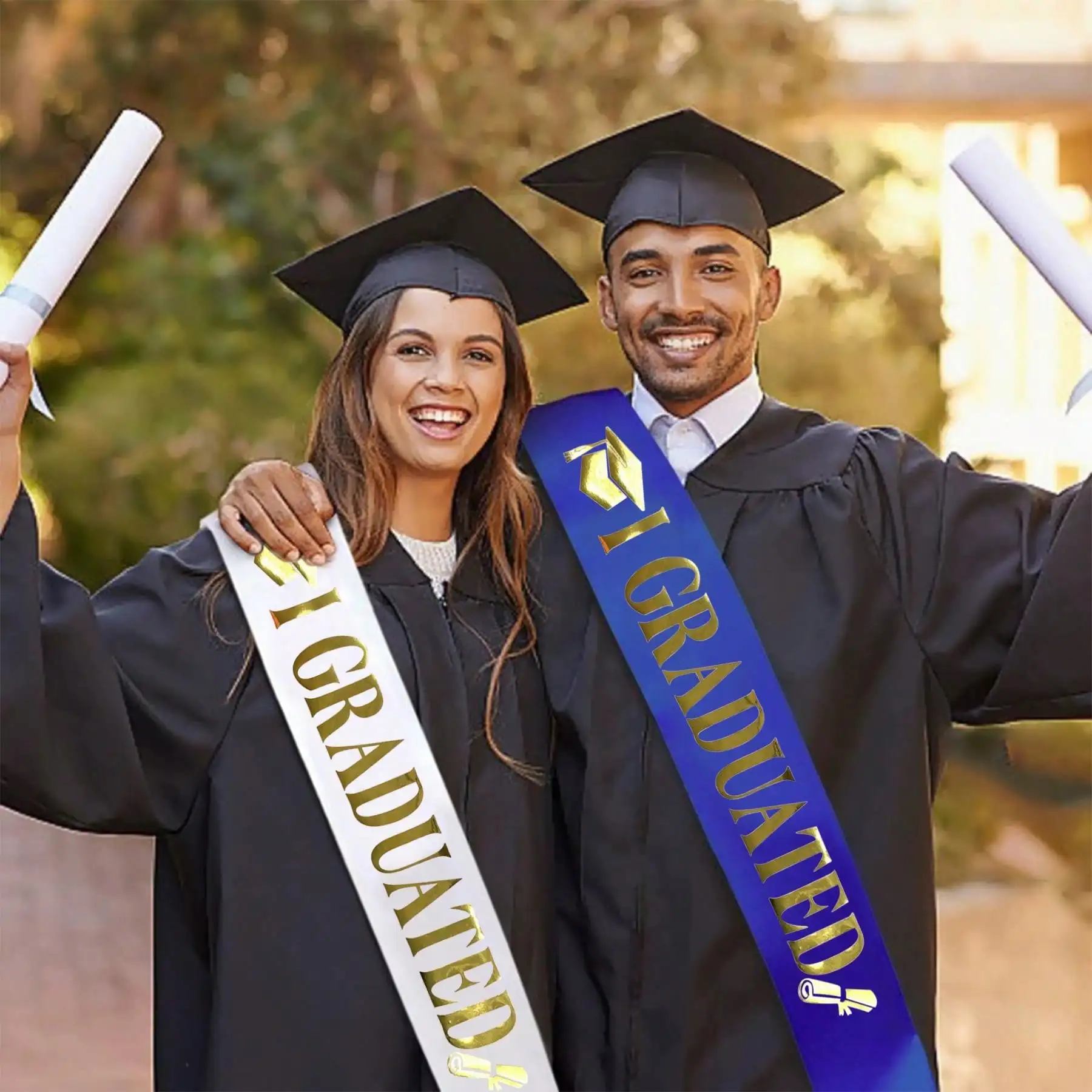 2026 Graduation Sash Class of  Graduation Congrate Grad Photobooth Graduation Party Supply for Graduation Party Decorations view 3