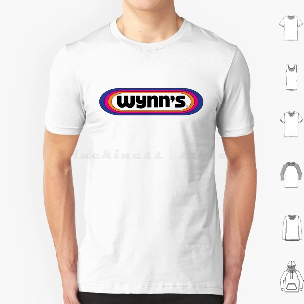 Wynn's Racing Retro Logo T Shirt 6xl Cotton Cool Tee Wynns Racing Retro Logo Vintage Motor Motorsport Endurance Resistance