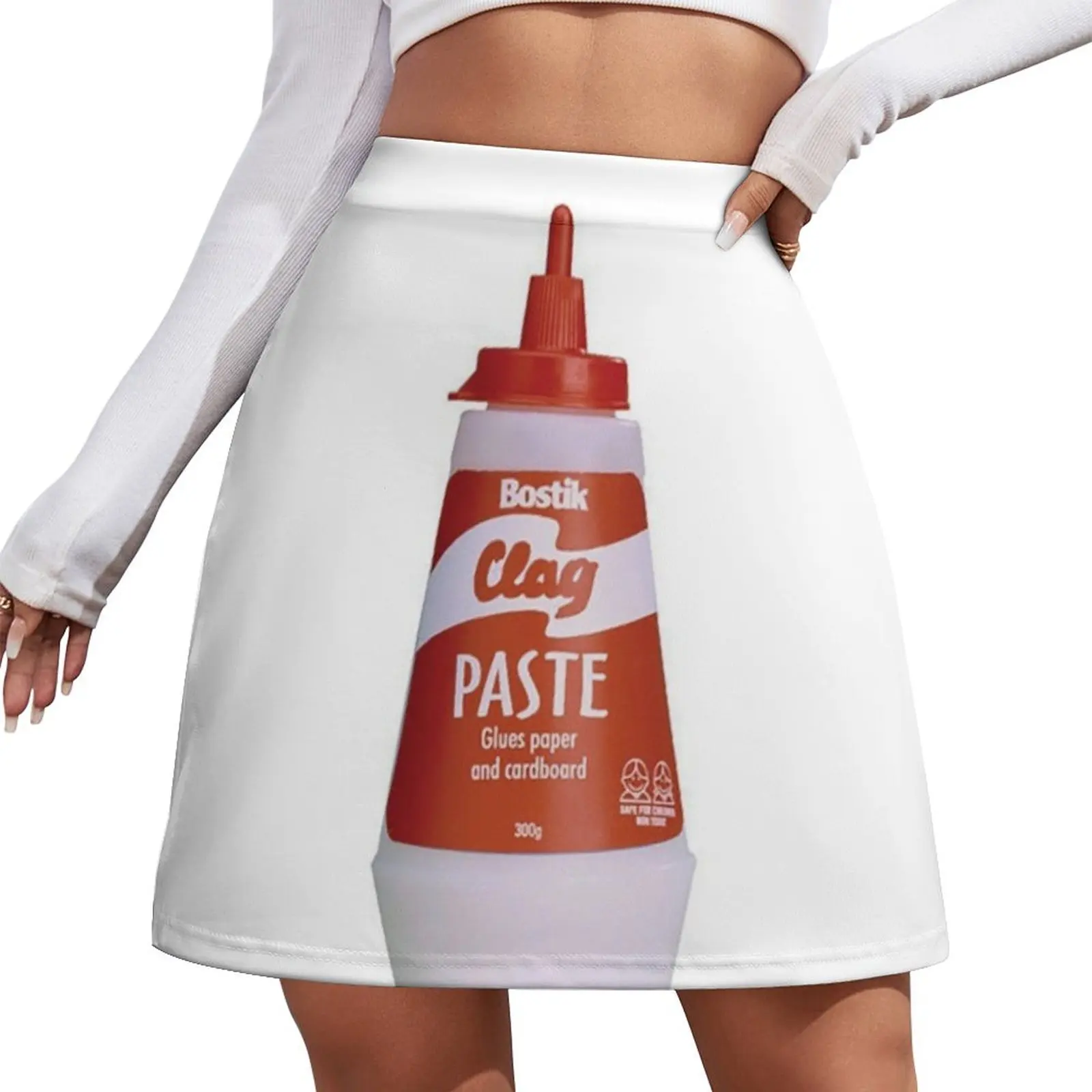 

CLAG GLUE BABY Mini Skirt women clothing 2025 new arrivals new in external clothes 90s aesthetic Mini Skirt