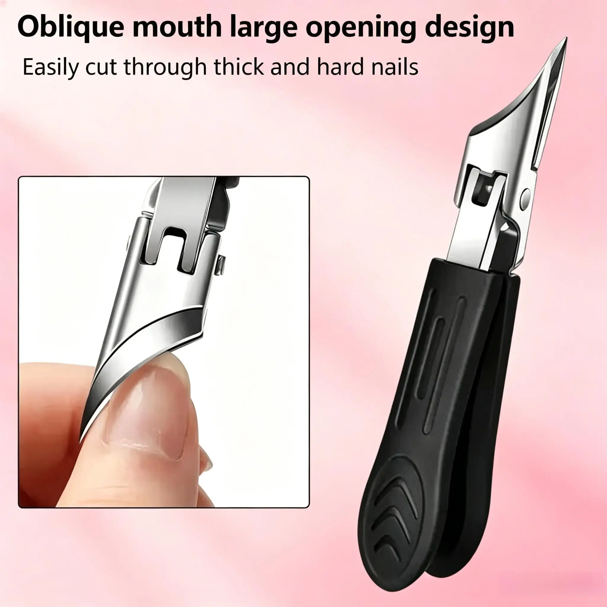 1/4pcs Toenail Thick Nail Clipper Set Heavy-Duty Podiatrist Grade Nail Cutter Dead Skin Remover Manicure Pedicure Nail Tools