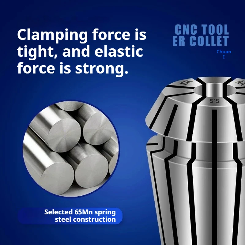 ER8 ER11 Spring Collet Chuck Clamping tool Drill Collets chuck CNC Milling Lathe Tool Milling Cutter