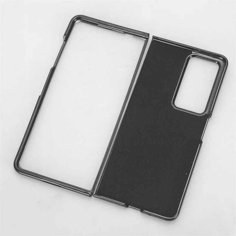 Image of Für Huawei Honor Magie V2 VER-AN10 Fall Luxus PU Leder Karte Slots Harte Rückseitige Abdeckung Für Honor Magic V2 v2 Telefon Fall
