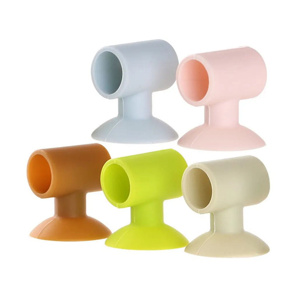 10Pcs Silicone Door Knob Crash Pad Anti Collision Protector for Walls Tables Doors Damping Suction Design Rustproof Eco Friendly