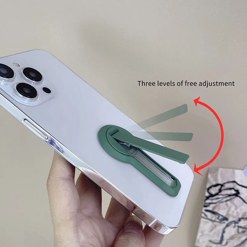 

Portable Self Adhesive Phone Holder Cellphone Kickstand Foldable Desktop Phone Mount Stands Bracket For Phone For Android