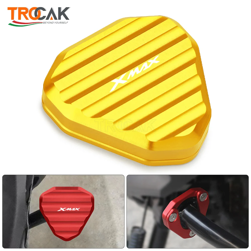 For YAMAHA NMAX155 XMAX300 NMAX 155 XMAX 300 Motorcycle Accessories Centre Mount Foot Stand Center Stand Extension Enlaeger Pad