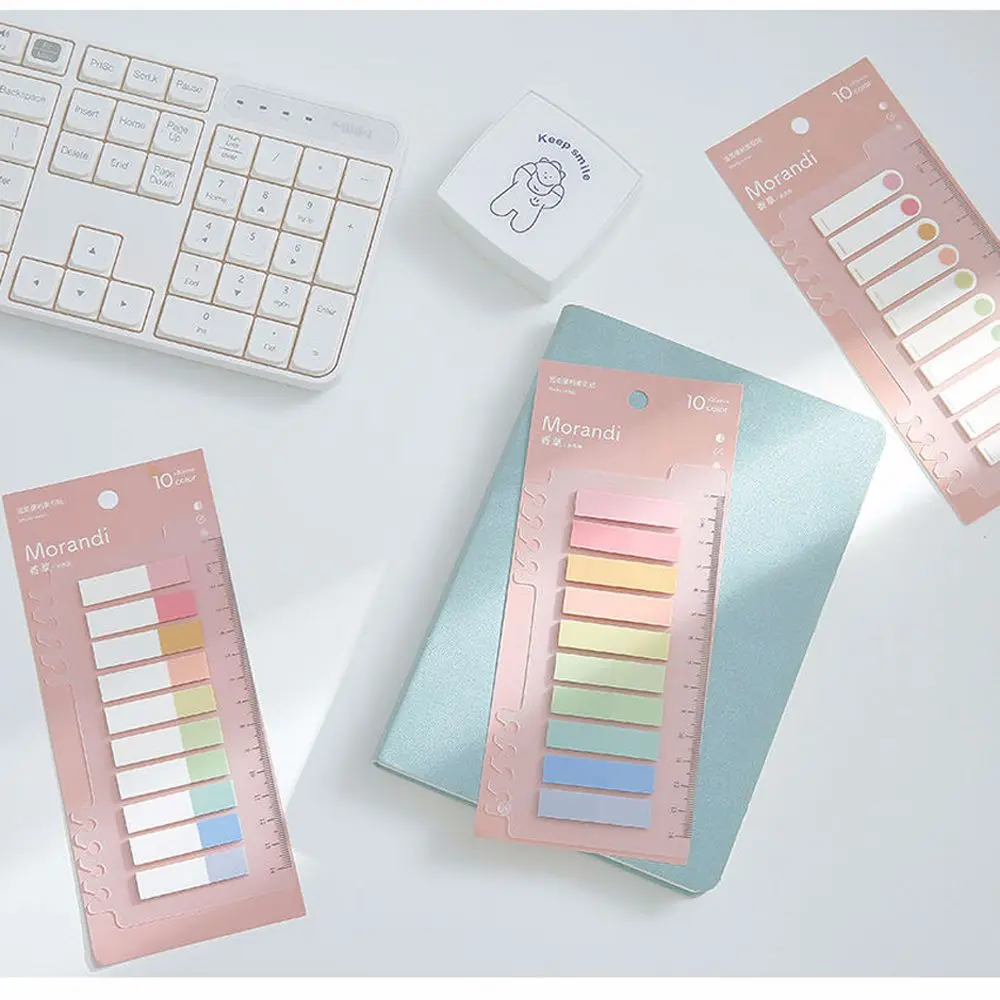 Translucent Color Pagination Label Indicator Label Note Bookmarks Loose Leaf Index Sticky Notes Sticky Notes Memo Pad Label