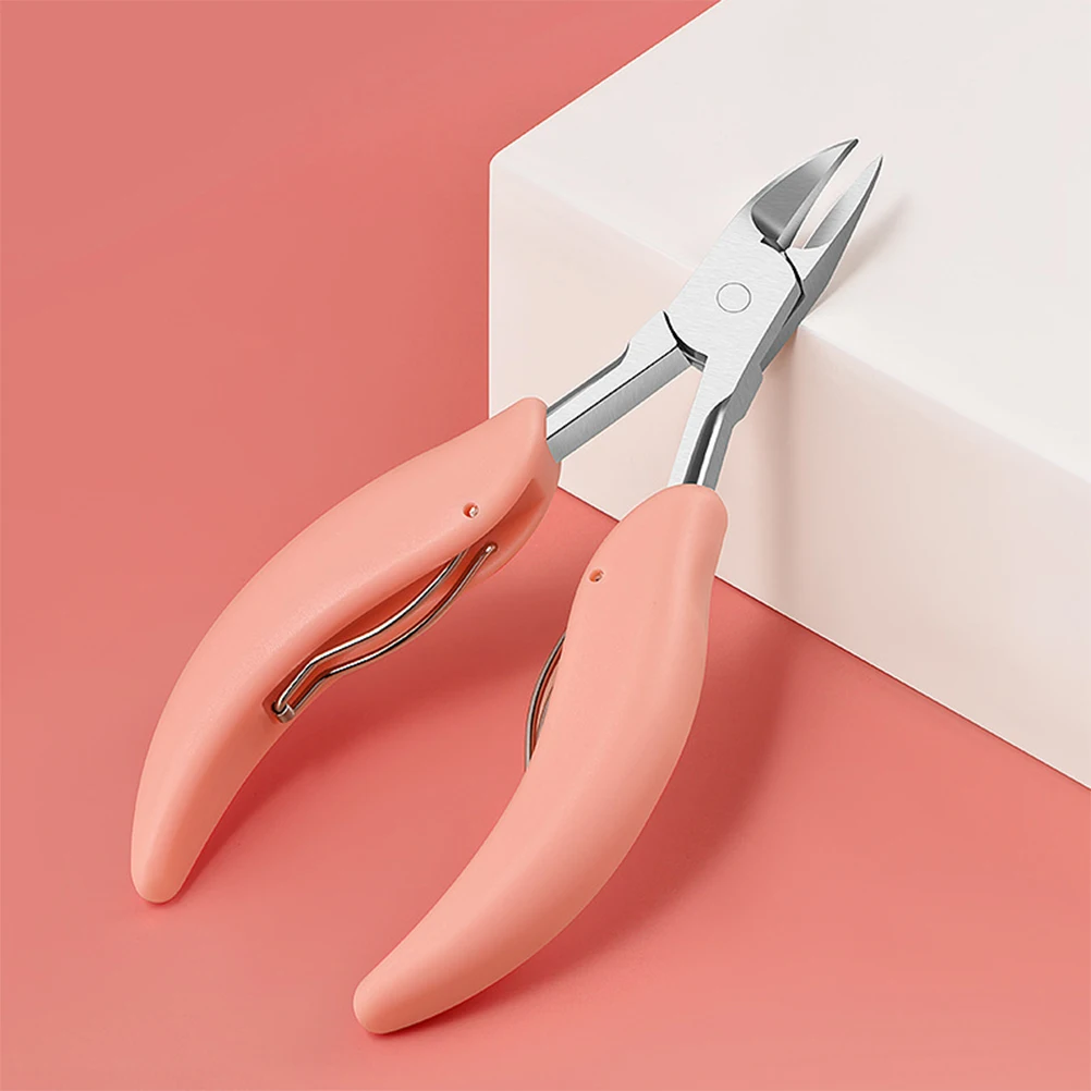 

Cuticle Trimmer Eagle Beak Nail Cutter Double Spring Ergonomic Handle Pedicure Manicure Tool Rust-Proof Wear-Resistant Nail Care