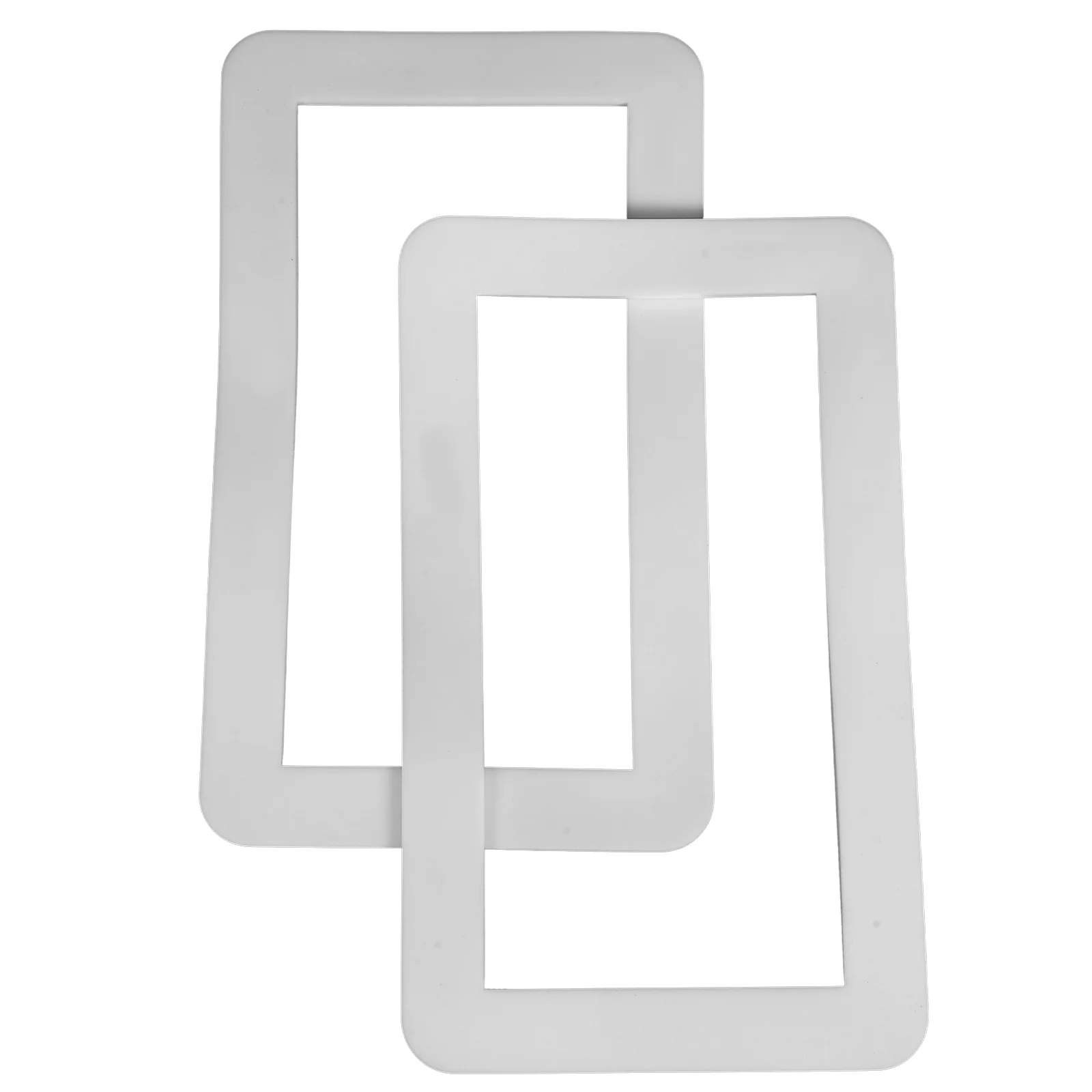 

2Pcs Switch Protective Covers Silicone 173x86mm Decorative Wall Socket Cover Plates for Living Room Bedroom Rocker Switches