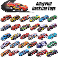 10/20Pcs Alloy Pull Back Car Kids Birthday Party Favors Goodie Pinata Filler Mini Racing Vehicles Toy Boy Girl Christmas Gift