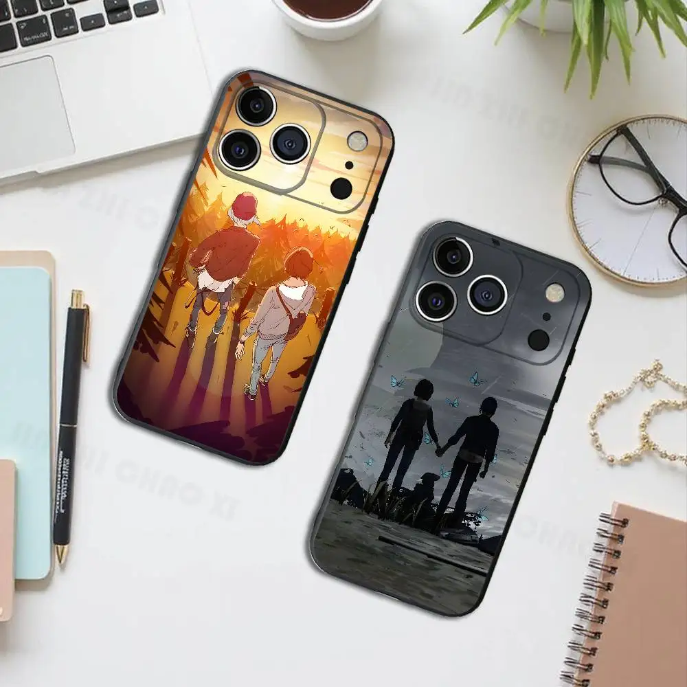 

Game Life Is S-Strange Black Phone Case For IPhone 17 16 15 14 13 12 13 12 11 Pro Max Plus XS XR Silicone Soft Back Cover