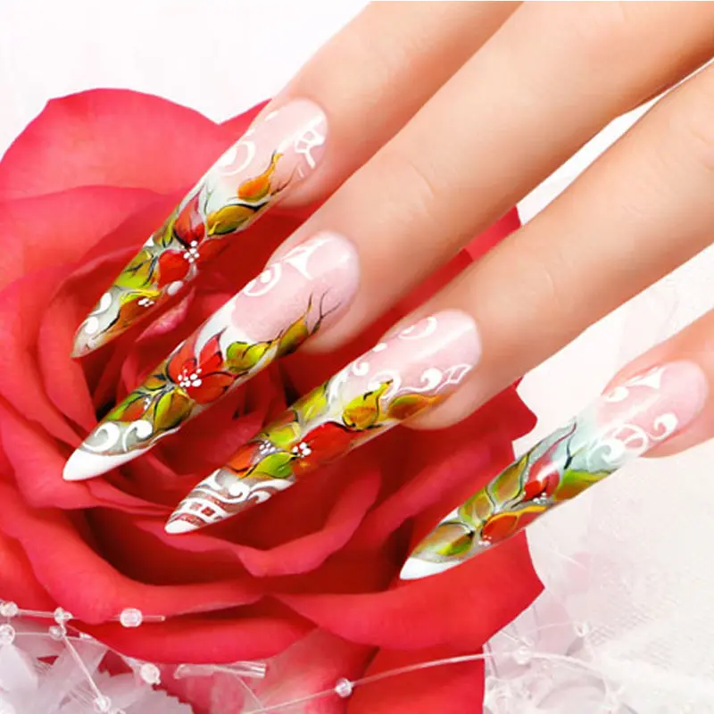 Nail Extension Nail Holder 500PCS Tape Has A Self Adhesive Backing Help You Get The Desired Length  Shape