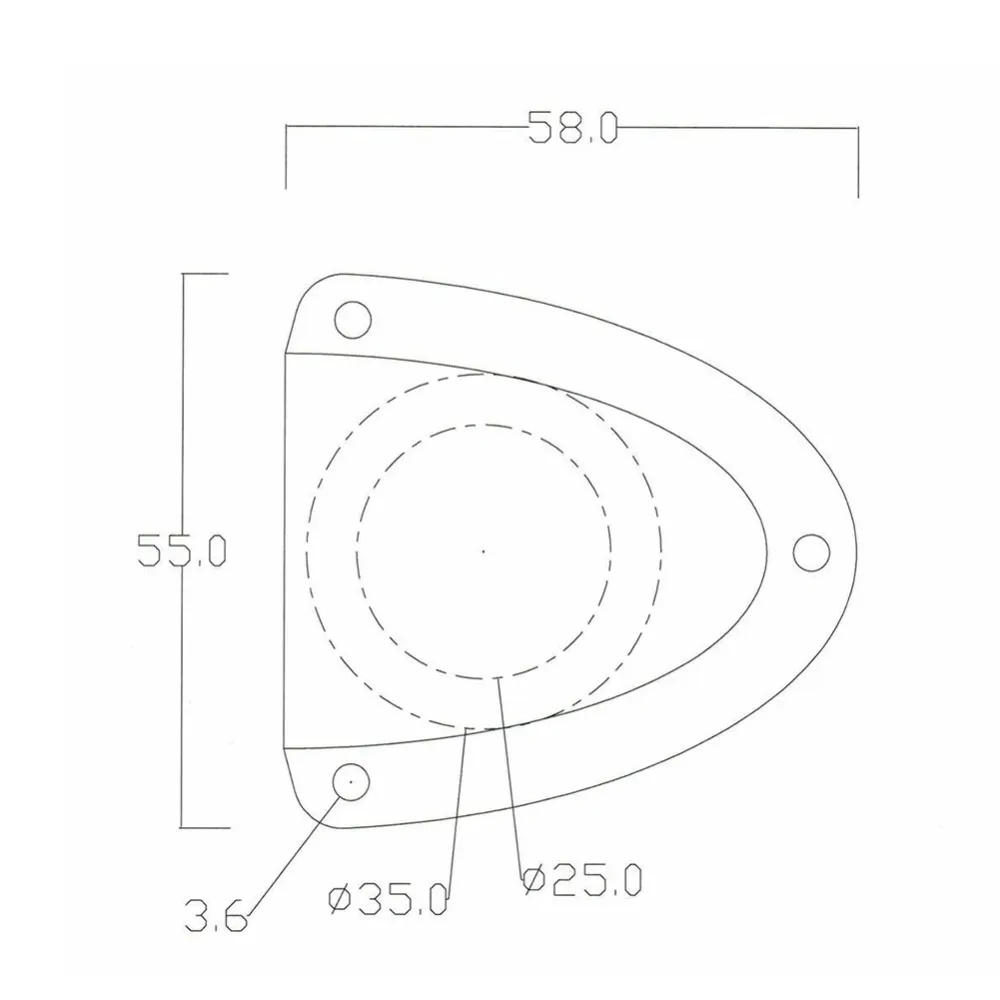 غطاء فتحة تهوية القارب متين مقاوم للتآكل ومضاد للصدأ ومقاوم للتآكل وغطاء فتحة تهوية من الفولاذ المقاوم للصدأ لملحقات القوارب واليخوت