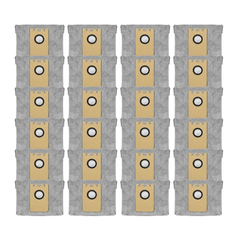 

24 шт. мешки для пыли для автопустой станции RoboVac L35 Hybrid LR30 Hybrid LR20, с тканью с активированным углем-A63E