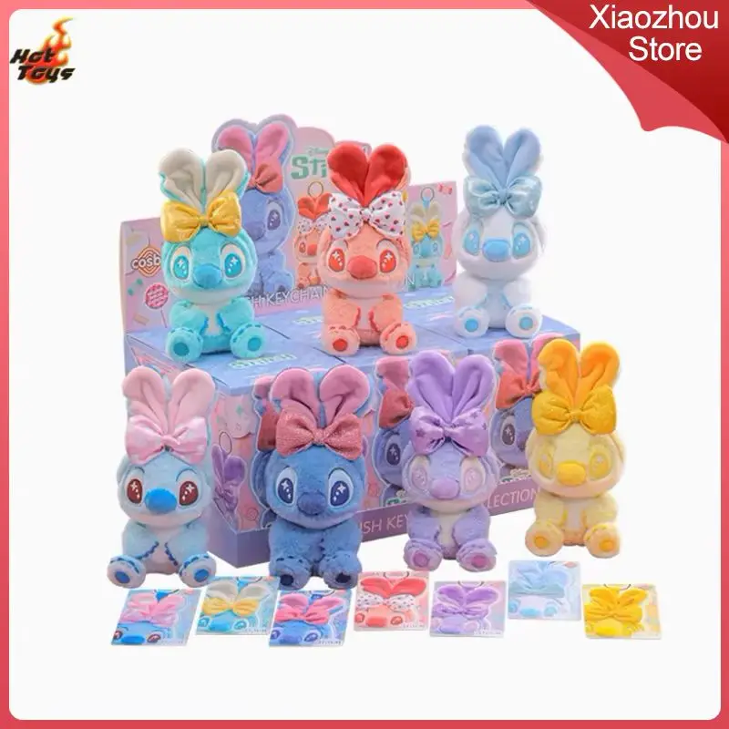 

100%Genuine New Stitch Blind Box Hot Toy Candy Stitch Series Mystery Box Plush Keychian Collectible Room Ornament Birthday Gifts