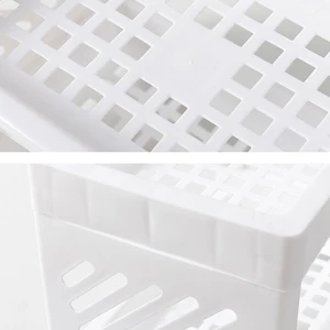 Çift Katmanlı Depolama Rafı (Masaüstü için, Beyaz, Dikdörtgen, Raf, Ofis, El Sanatları, Kırtasiye, öğrenci, masa düzenleyici, kamu politikası, 1 Adet Rafın ofise 6 büyük satışı-no. 4