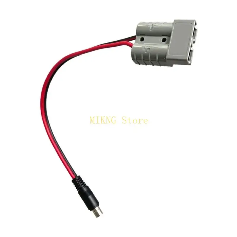 8.0 X 2.0Mm Round Charging Cable with Gray 50A End for Solar Input, Daily Backup Battery Use, and Charging Work Daily Best Sale