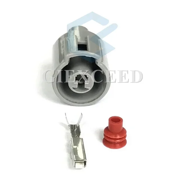 2 Sets 1 Pin AC Assembly Oil Plug Sensor Plug Automotive Reversing Female Connector For Honda