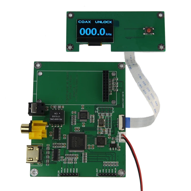 AK4118 Receiver Board Decodes Coaxial USB Bluetooth Fiber To IIS I2s Support XMOS Amanero