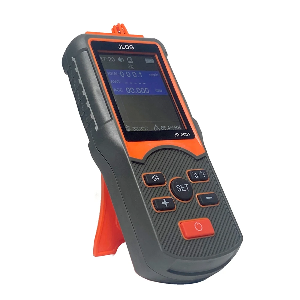 JLDG Geiger Counter Nuclear Radiation Detector Y-ray Beta Gamma Detector Geiger Counter Radioactivity Detector JD-3001