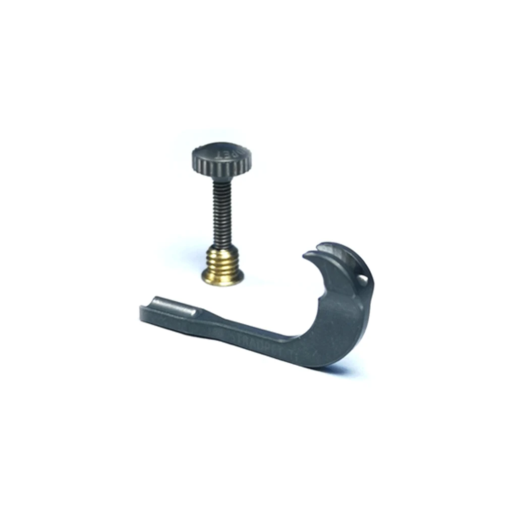 STRADPET Titanium Built-in Lever Fine Tuner Set for Viola (one tuner with its screws), Viola Accesseries