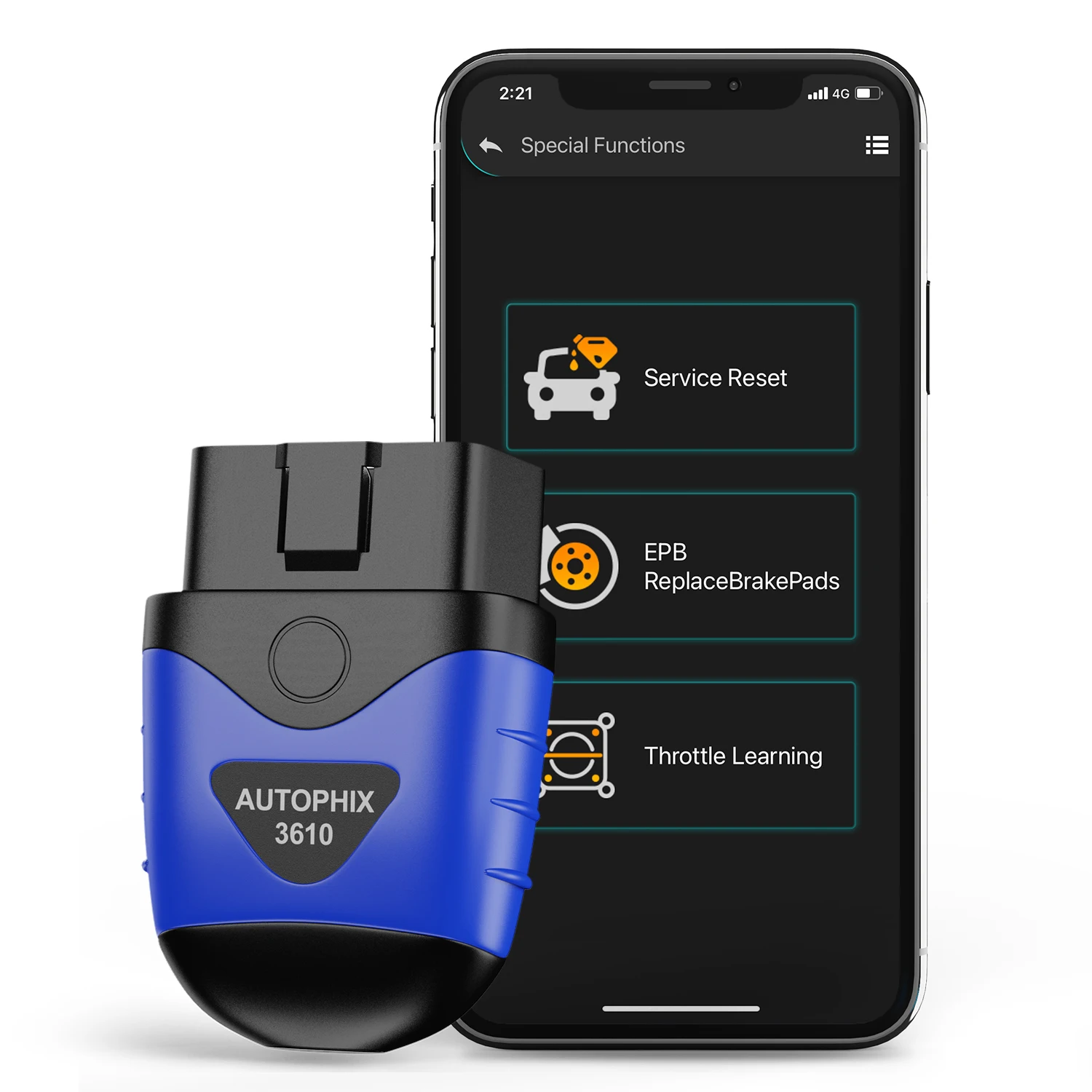2025 3610 BT5.0 12V Battery Test Full-System OBD2 Scanner Code Reader for VAG/VW/Audi/Skoda/SEAT 12V Cars Diagnostic Tools