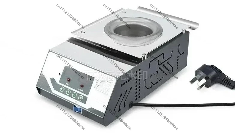 Upgrade Digital Display Tin Furnace, Lead-Free Steel Square & Round Constant Temperature Melting Tin High Temperature
