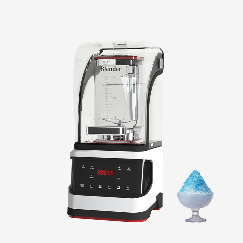 Multifunctional Blender Juice Machine Soundproof Juicer Restaurant and Hotel Supplies Factory Direct Sales