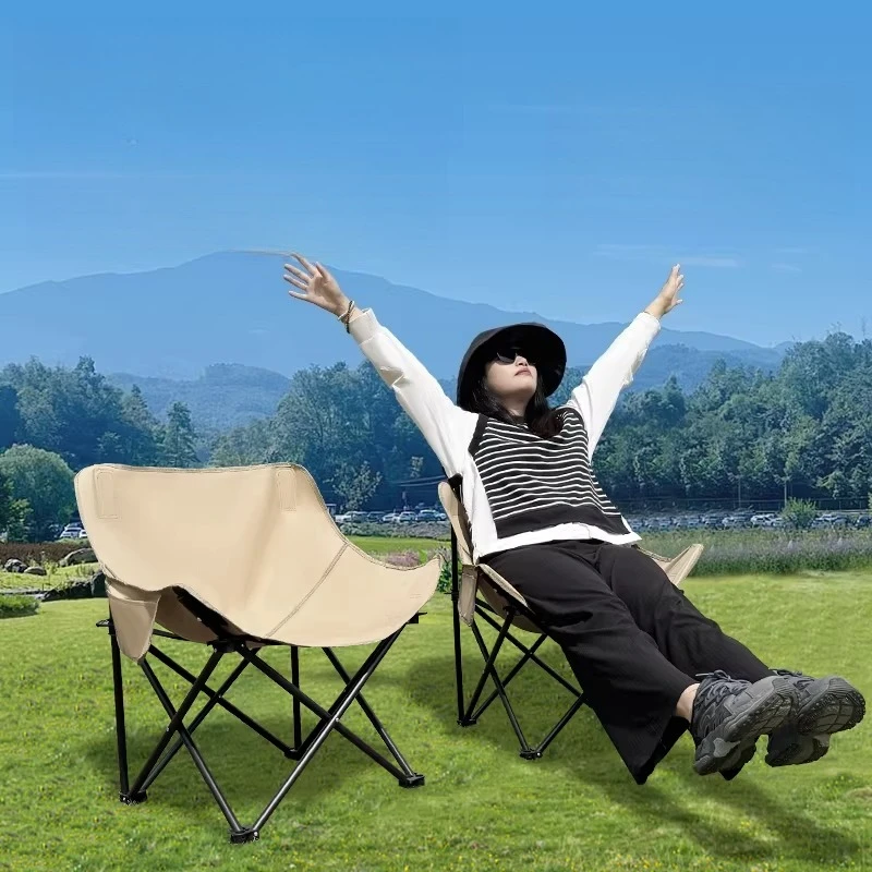 

Cool Beach Camping Chair Lightweight Equipment Relaxing Camping Chair Backrest Outdoor Assentos De Acampamento Camping Supplies
